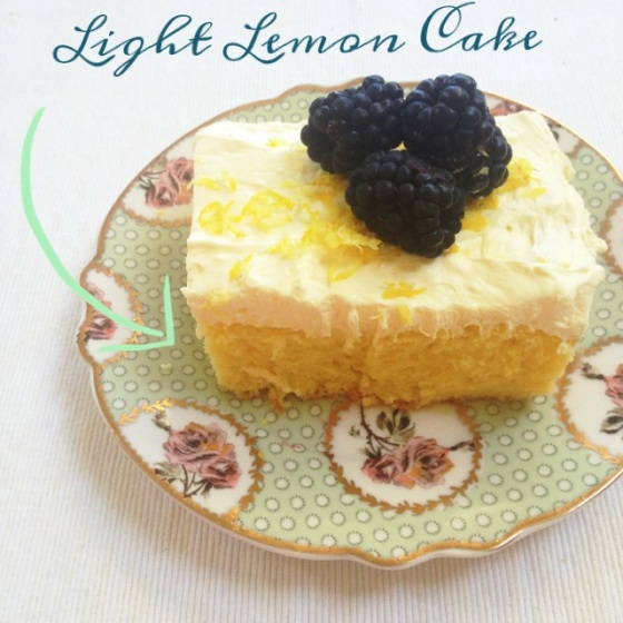 Light Lemon Cake